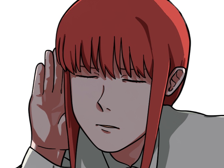 makima chainsaw man portiere son ecouter repete entendre sel sale