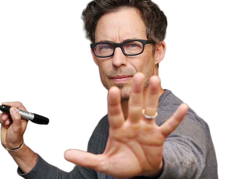 harrison wells scientifique eobard thawne reverse-flash tom cavanagh the-flash serie arrowverse homme cinquantaine cheveux-bruns yeux-bleus