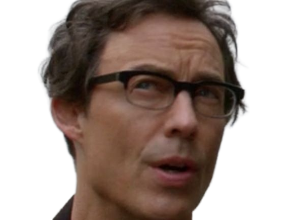 harrison wells scientifique eobard thawne reverse-flash tom cavanagh the-flash serie arrowverse homme cinquantaine cheveux-bruns yeux-bleus