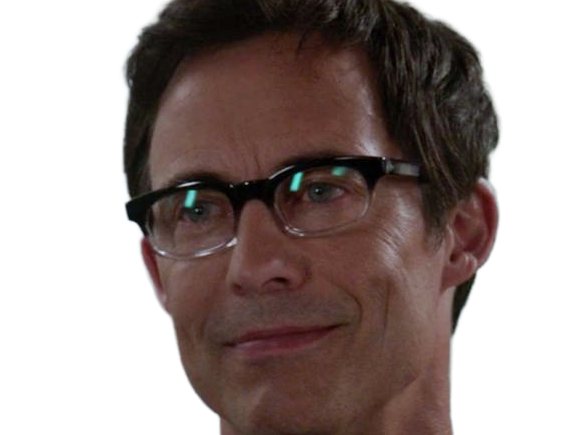 harrison wells scientifique eobard thawne reverse-flash tom cavanagh the-flash serie arrowverse homme cinquantaine cheveux-bruns yeux-bleus