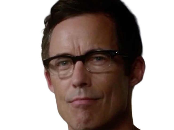 harrison wells scientifique eobard thawne reverse-flash tom cavanagh the-flash serie arrowverse homme cinquantaine cheveux-bruns yeux-bleus