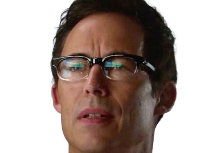 harrison wells scientifique eobard thawne reverse-flash tom cavanagh the-flash serie arrowverse homme cinquantaine cheveux-bruns yeux-bleus