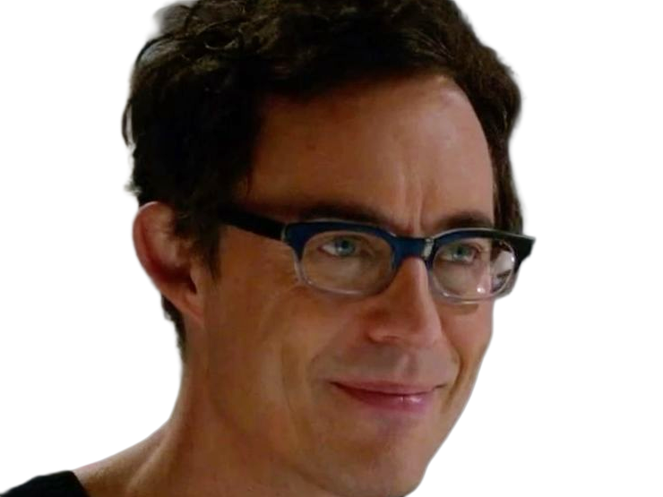 harrison wells scientifique eobard thawne reverse-flash tom cavanagh the-flash serie arrowverse homme cinquantaine cheveux-bruns yeux-bleus