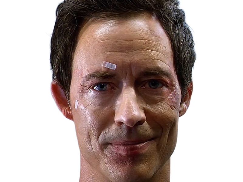 harrison wells scientifique eobard thawne reverse-flash tom cavanagh the-flash serie arrowverse homme cinquantaine cheveux-bruns yeux-bleus