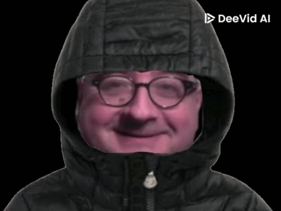 michel drac fume capuche cigarette ia gif goat qlf