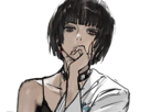 tae-takemi-persona-5-p5-jeu-video-rpg-medecin-punk-gothique-femme-cheveux-bleus-fonces-yeux-marrons-blouse-blanche-waifu