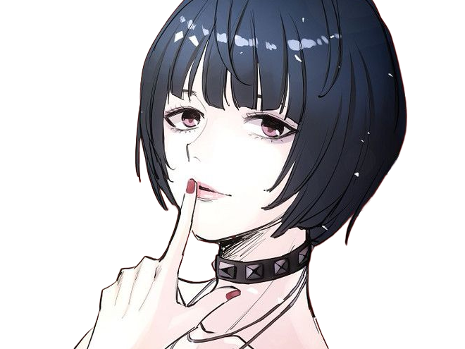 tae takemi persona-5 p5 jeu video rpg medecin punk gothique femme cheveux-bleus-fonces yeux-marrons blouse-blanche waifu