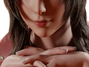aerith gainsborough aeris ff7 final fantasy clemence
