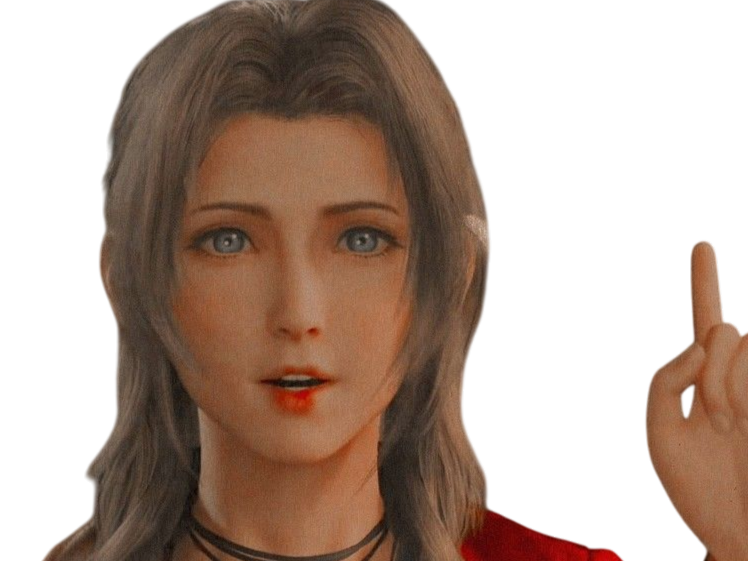 aerith gainsborough aeris ff7 final fantasy clemence