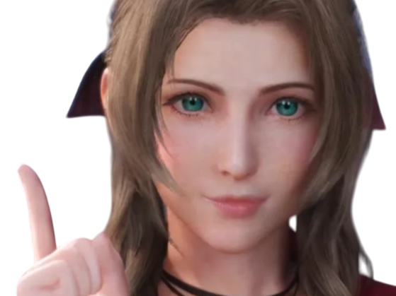 aerith gainsborough aeris ff7 final fantasy clemence