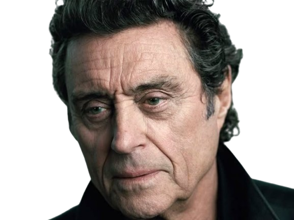 ian mcshane acteur britannique anglais homme brun yeux bleus vieux charisme soixantaine soixantenaire 2020 2020s