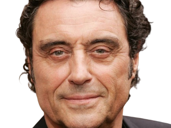ian mcshane acteur britannique anglais homme brun yeux bleus vieux charisme soixantaine soixantenaire 2020 2020s