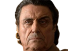 ian-mcshane-acteur-britannique-anglais-homme-brun-yeux-bleus-vieux-charisme-soixantaine-soixantenaire-2020-2020s