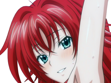 rias gremory demon classe superieur etudiante high school dxd anime manga rousse femme waifu