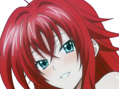 rias gremory demon classe superieur etudiante high school dxd anime manga rousse femme waifu