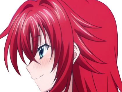 rias gremory demon classe superieur etudiante high school dxd anime manga rousse femme waifu
