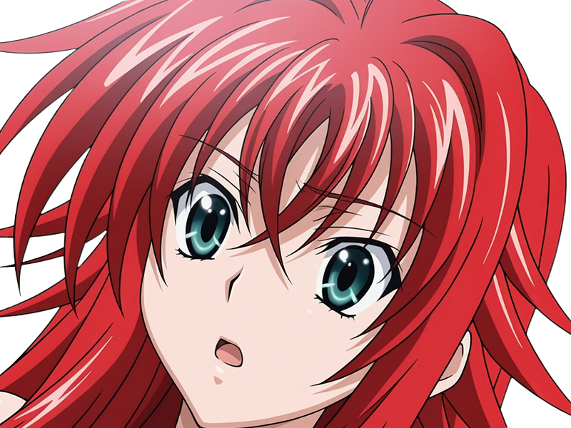 rias gremory demon classe superieur etudiante high school dxd anime manga rousse femme waifu