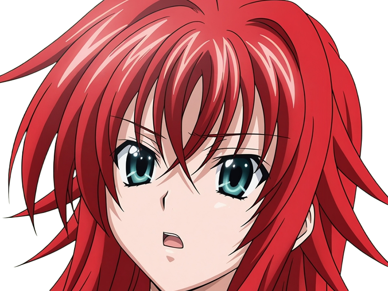 rias gremory demon classe superieur etudiante high school dxd anime manga rousse femme waifu