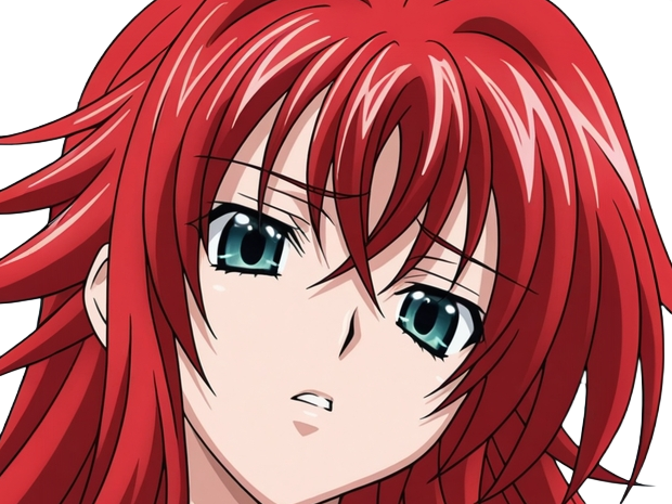 rias gremory demon classe superieur etudiante high school dxd anime manga rousse femme waifu
