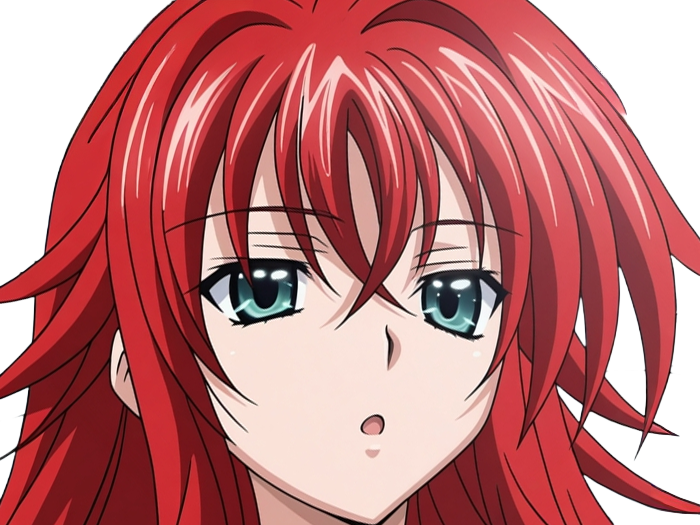 rias gremory demon classe superieur etudiante high school dxd anime manga rousse femme waifu