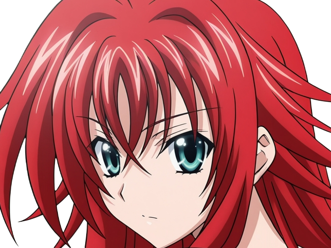 rias gremory demon classe superieur etudiante high school dxd anime manga rousse femme waifu