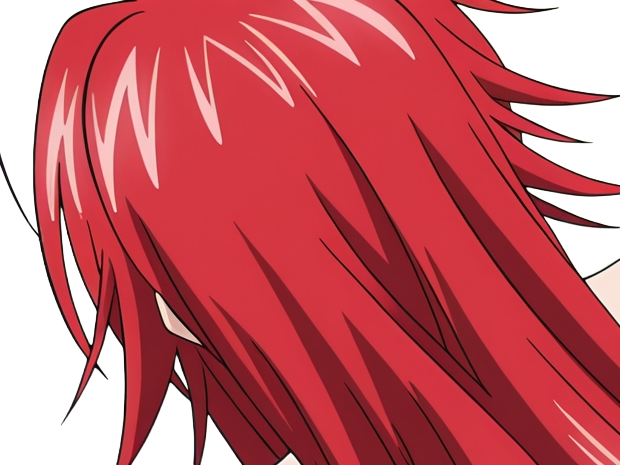 rias gremory demon classe superieur etudiante high school dxd anime manga rousse femme waifu