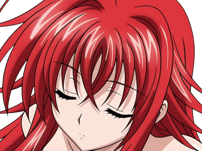 rias gremory demon classe superieur etudiante high school dxd anime manga rousse femme waifu