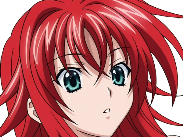 rias gremory demon classe superieur etudiante high school dxd anime manga rousse femme waifu