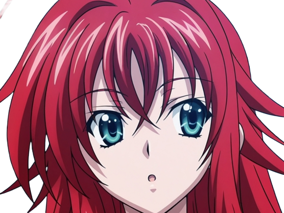 rias gremory demon classe superieur etudiante high school dxd anime manga rousse femme waifu