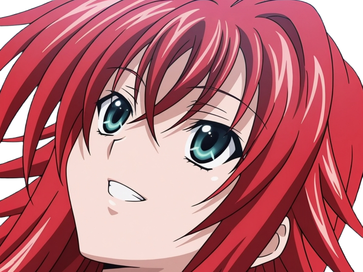 rias gremory demon classe superieur etudiante high school dxd anime manga rousse femme waifu