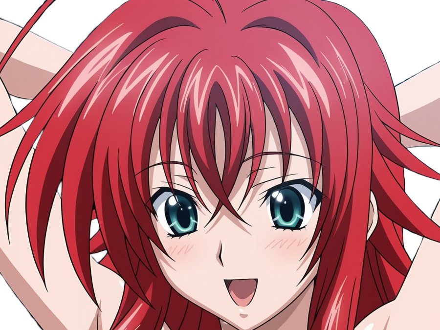 rias gremory demon classe superieur etudiante high school dxd anime manga rousse femme waifu