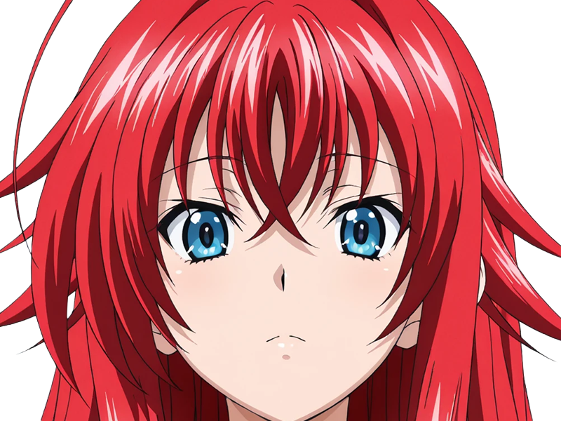 rias gremory demon classe superieur etudiante high school dxd anime manga rousse femme waifu
