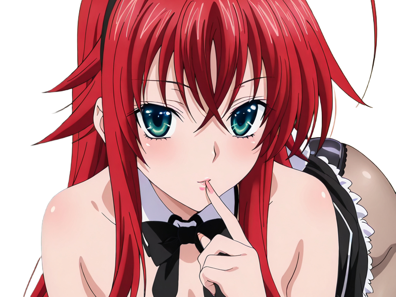 rias gremory demon classe superieur etudiante high school dxd anime manga rousse femme waifu