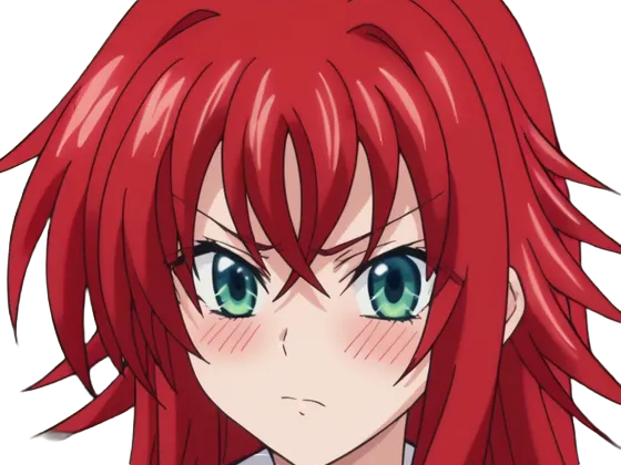 rias gremory demon classe superieur etudiante high school dxd anime manga rousse femme waifu