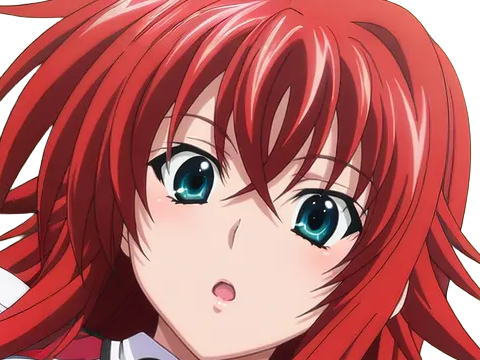 rias gremory demon classe superieur etudiante high school dxd anime manga rousse femme waifu