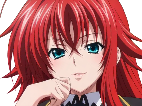 rias gremory demon classe superieur etudiante high school dxd anime manga rousse femme waifu