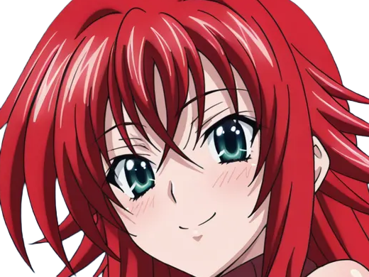 rias gremory demon classe superieur etudiante high school dxd anime manga rousse femme waifu