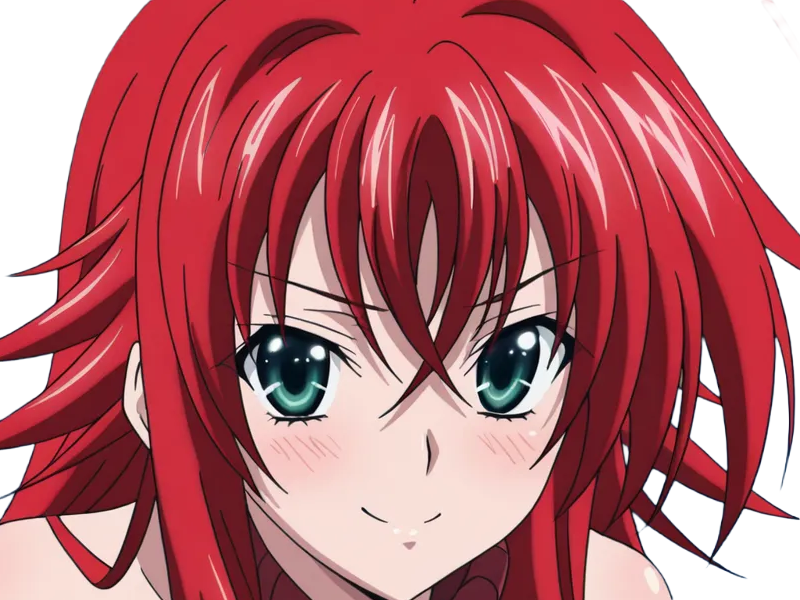 rias gremory demon classe superieur etudiante high school dxd anime manga rousse femme waifu