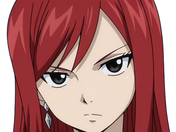 erza scarlet fairy tail elsa hiro mashima manga anime waifu mage titania rang s rousse