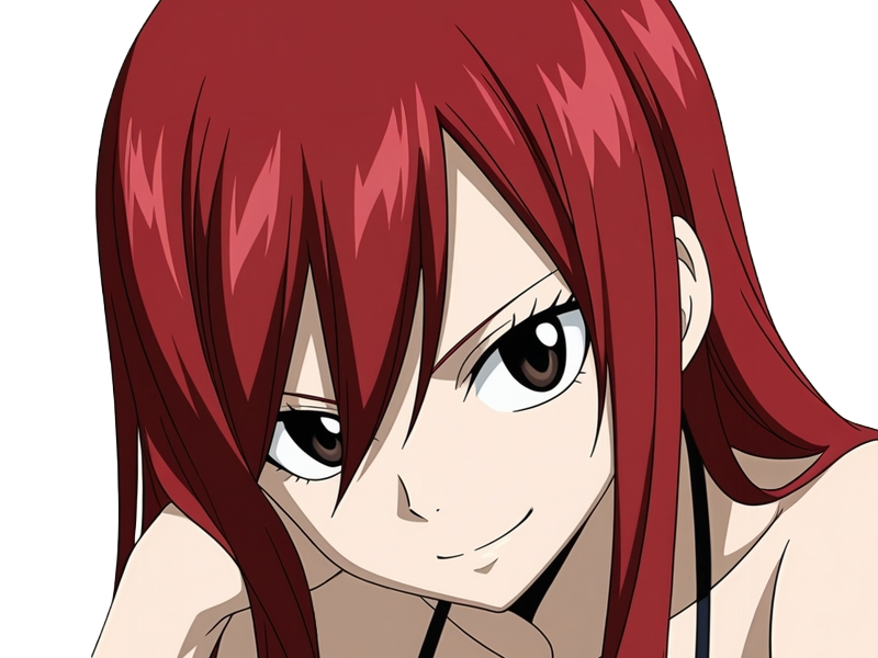 erza scarlet fairy tail elsa hiro mashima manga anime waifu mage titania rang s rousse
