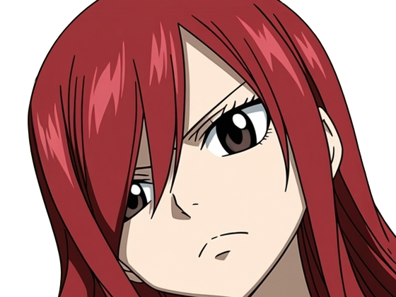 Sticker erza scarlet fairy tail elsa hiro mashima manga anime waifu mage titania rang s rousse par Dark-63