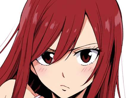 erza scarlet fairy tail elsa hiro mashima manga anime waifu mage titania rang s rousse