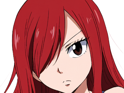 Sticker erza scarlet fairy tail elsa hiro mashima manga anime waifu mage titania rang s rousse par Dark-63
