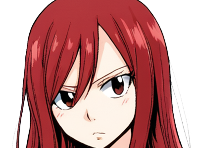 erza scarlet fairy tail elsa hiro mashima manga anime waifu mage titania rang s rousse