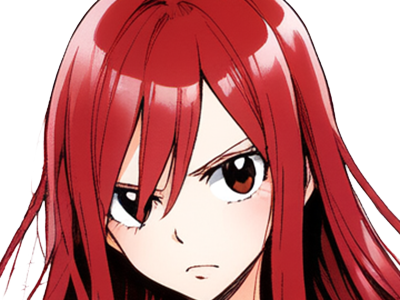 erza scarlet fairy tail elsa hiro mashima manga anime waifu mage titania rang s rousse