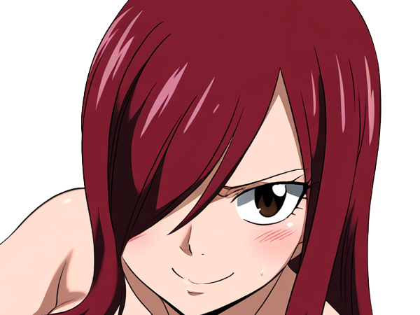 erza scarlet fairy tail elsa hiro mashima manga anime waifu mage titania rang s rousse