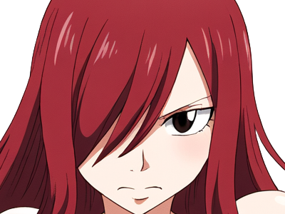 Sticker erza scarlet fairy tail elsa hiro mashima manga anime waifu mage titania rang s rousse par Dark-63