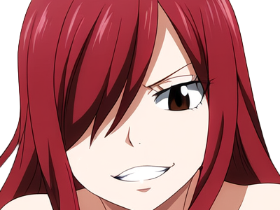 erza scarlet fairy tail elsa hiro mashima manga anime waifu mage titania rang s rousse