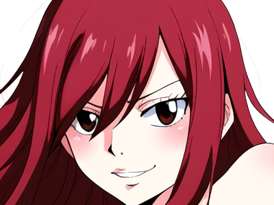 erza scarlet fairy tail elsa hiro mashima manga anime waifu mage titania rang s rousse