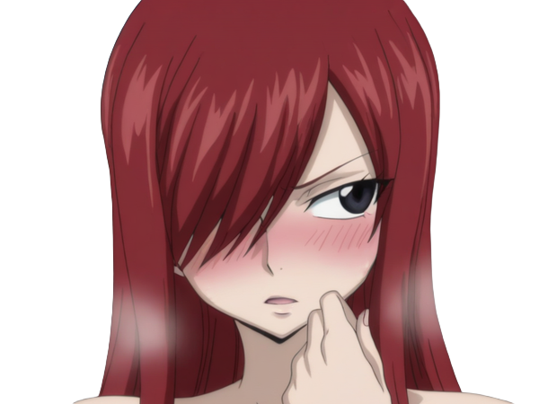 Sticker erza scarlet fairy tail elsa hiro mashima manga anime waifu mage titania rang s rousse par Dark-63